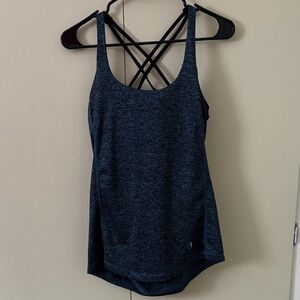 Women's Black Strappy Top